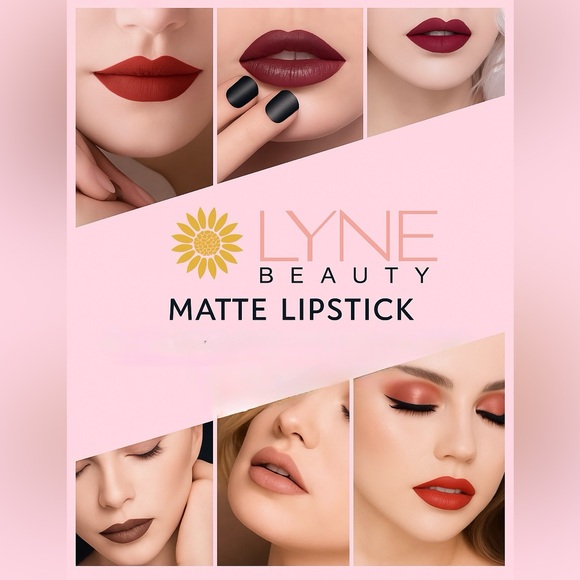 Matte Lipstick Kit Makeup Cosmetic Hyaluronic Acid Aloe Vera Pigment Sunscreen - Picture 16 of 16